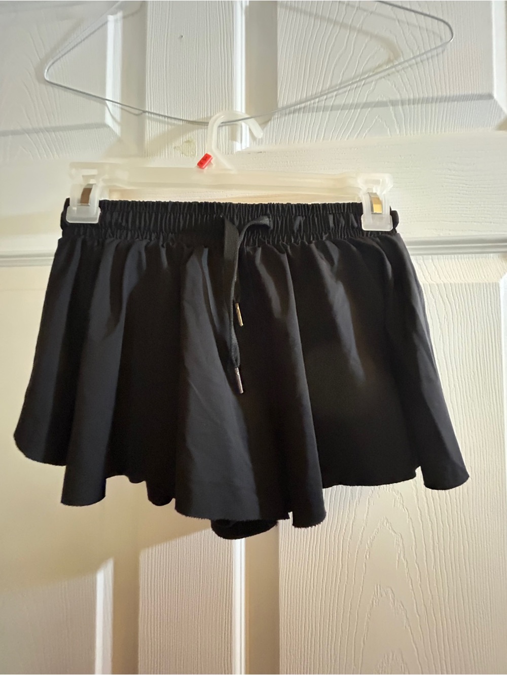 Black butterfly Drawstring shorts